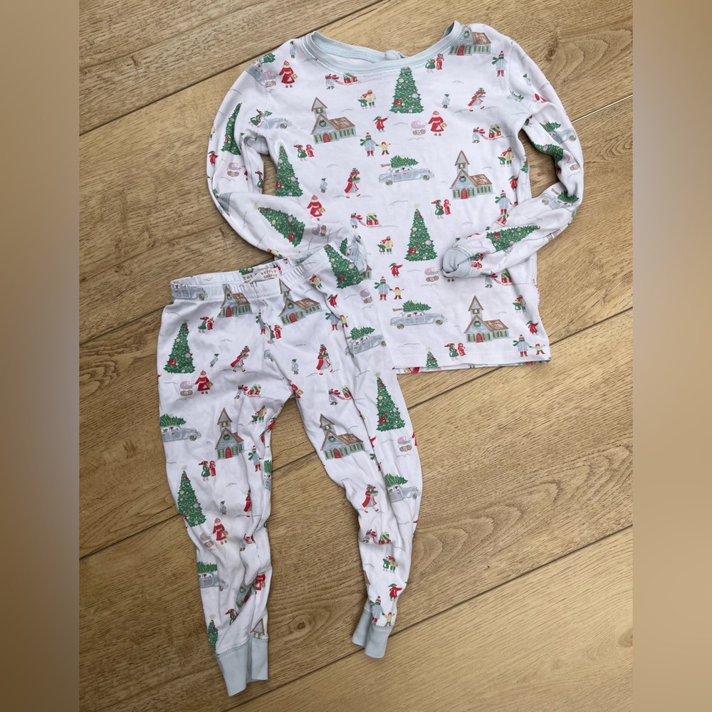 The Beaufort Bonnet Company Boys Christmas Pajamas size 4t
